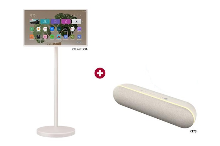 LG StanbyME 2 Kişisel Ekran ve XT7S Hoparlör Paketi , 27LX6TDGA.XT7S